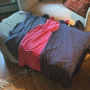 Old navy Striped Sleeveless Dresses - Set of 4
